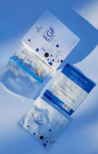 트리티스 [Treatis] Facial Sheet Mask — 4.5점을 준 리뷰어가 2021년 2월 올린 사용 사진