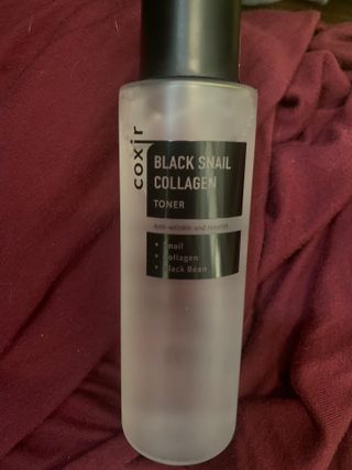 [Coxir] Black Snail Collagen Toner — 2.5점을 준 리뷰어가 2021년 12월 올린 사용 사진