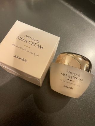 Jutanhak 안티에이징 멜라 크림 50ml / 1.69oz 잡티 &amp; 다크 스팟 케어 하이드레이팅 크림 — 4.5점을 준 리뷰어가 2022년 11월 올린 사용 사진