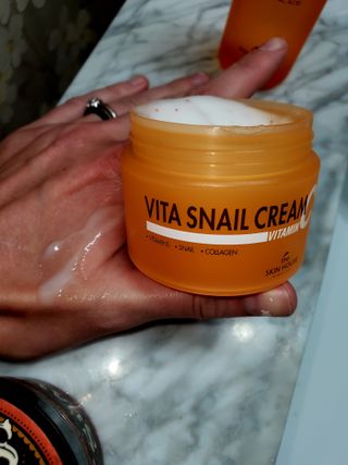 Vita Snail Trio Set [First Essence, Cream, Gel Cleanser] — 5점을 준 리뷰어가 2021년 9월 올린 사용 사진