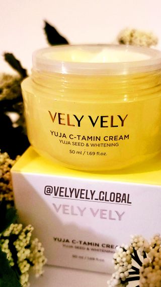 VELY VELY Yuja C-tamin Cream — 5점을 준 리뷰어가 2021년 4월 올린 사용 사진