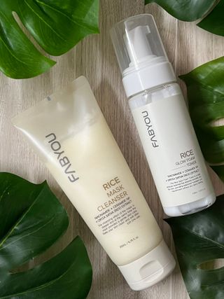 페브유 / FABYOU 광채피부 세트 라이스 마스크 클렌저 6.76 fl.oz + 라이스 글로우 폼 토너 5.07 fl.oz — 4.5점을 준 리뷰어가 2025년 2월 올린 사용 사진