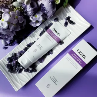 라비엘 RAVIEL 퍼플 쥬얼 클린 필 오프 팩, 마일드 블랙헤드 리무버, 4.1 fl oz(120ml) — 5점을 준 리뷰어가 2022년 9월 올린 사용 사진