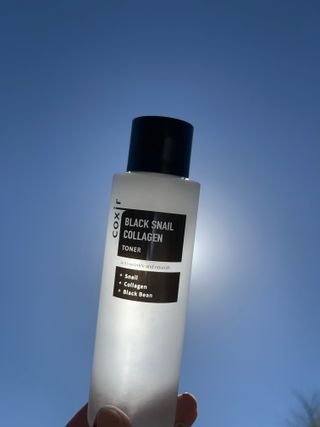 [Coxir] Black Snail Collagen Toner — 5점을 준 리뷰어가 2022년 3월 올린 사용 사진