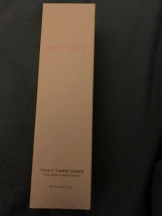 VELY VELY Yuja C-Tamin Toner — 4점을 준 리뷰어가 2021년 4월 올린 사용 사진