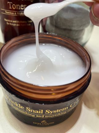 [THE SKIN HOUSE] Wrinkle Snail System Cream 100ml — 5점을 준 리뷰어가 2022년 1월 올린 사용 사진