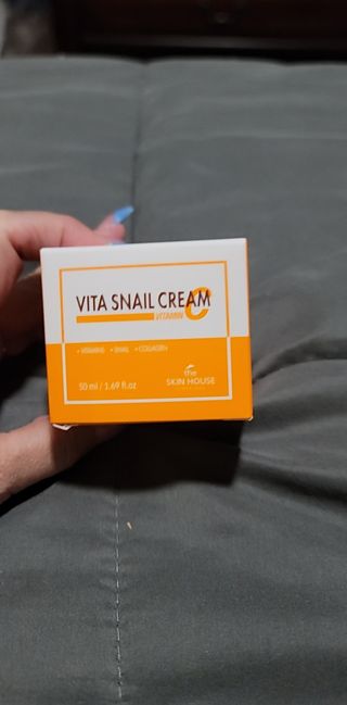 [THE SKIN HOUSE] Vita Snail Cream — 4점을 준 리뷰어가 2022년 4월 올린 사용 사진