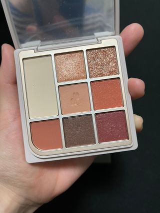하트퍼센트 Heart Percent Dote on Mood Eye Palette VERMILION FACET — 5점을 준 리뷰어가 2021년 11월 올린 사용 사진
