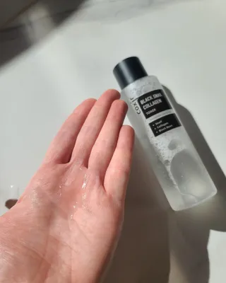 [Coxir] Black Snail Collagen Toner — 5점을 준 리뷰어가 2022년 8월 올린 사용 사진
