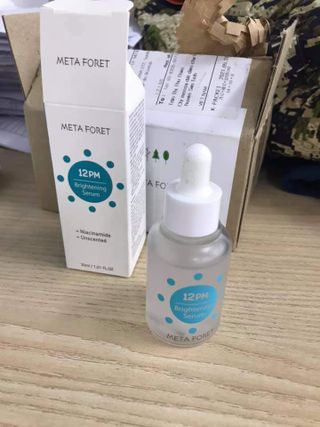 메타포레 12PM 브라이트닝 세럼 — 5점을 준 리뷰어가 2021년 6월 올린 사용 사진