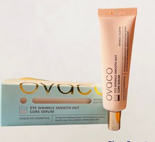 오바코 ovaco eye wrinkle smooth out serum — 5점을 준 리뷰어가 2022년 2월 올린 사용 사진