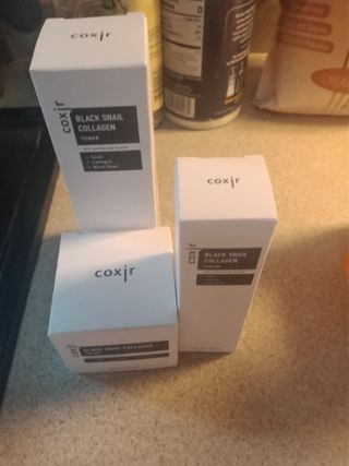 Black Snail Collagen Trio Set [Toner, Serum and Cream] — 4.5점을 준 리뷰어가 2021년 9월 올린 사용 사진