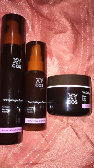 Pink Collagen Line [Toner, Serum, Cream] — 5점을 준 리뷰어가 2021년 9월 올린 사용 사진