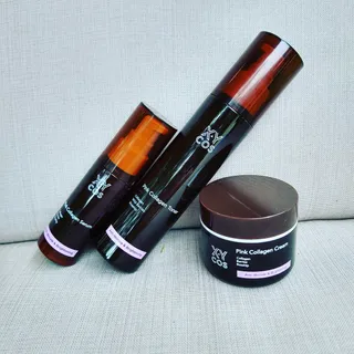 Pink Collagen Line [Toner, Serum, Cream] — 5점을 준 리뷰어가 2021년 10월 올린 사용 사진