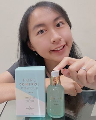 [THE SKIN HOUSE] Pore Control Powder Serum 50ml — 5점을 준 리뷰어가 2022년 5월 올린 사용 사진