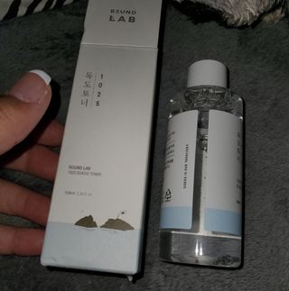 라운드 랩 1025 독도 토너 100ml — 5점을 준 리뷰어가 2021년 2월 올린 사용 사진