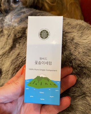 원씨드 꽃송이세럼 — 5점을 준 리뷰어가 2022년 3월 올린 사용 사진
