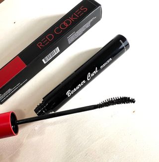 RED COOKIES Beaurer Curl Mascara Black Color Water-proof Smudge-proof Macara — 4점을 준 리뷰어가 2025년 1월 올린 사용 사진