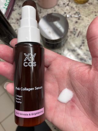 Pink Collagen Line [Toner, Serum, Cream] — 3점을 준 리뷰어가 2021년 10월 올린 사용 사진