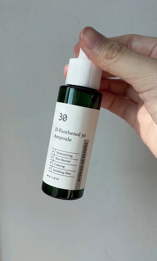 닥터초이스 디판테놀 30 앰플 40g (싱가폴 앰플 쇼피) — 5점을 준 리뷰어가 2025년 1월 올린 사용 사진