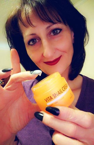 [THE SKIN HOUSE] Vita Snail Cream — 5점을 준 리뷰어가 2022년 4월 올린 사용 사진