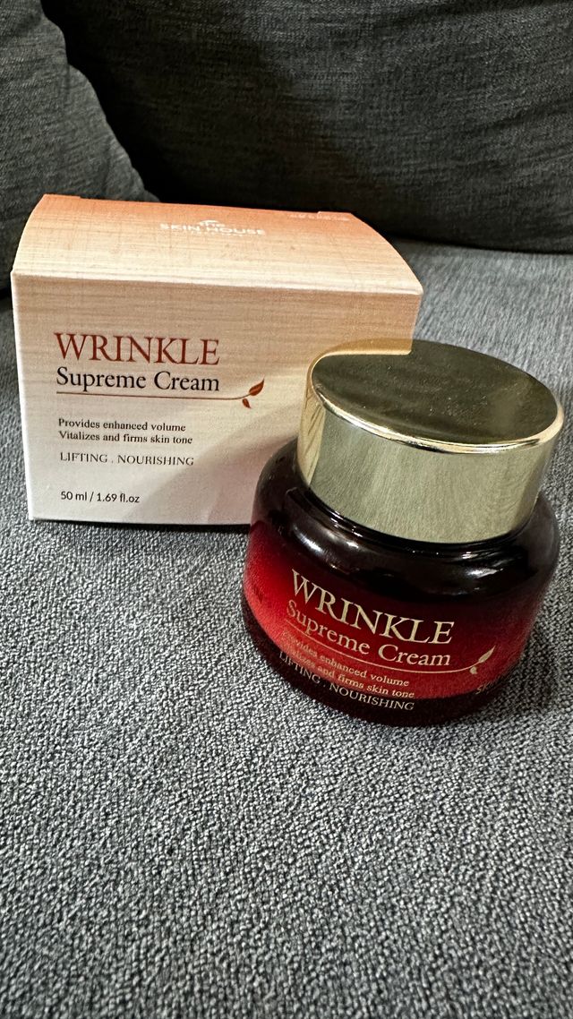 [The Skin House] Wrinkle Supreme Cream 리뷰 사진