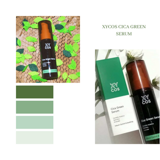 Cica Green Line [Toner, Serum, Cream] — 4점을 준 리뷰어가 2021년 9월 올린 사용 사진