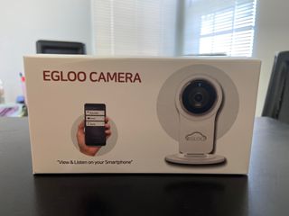 온습도 모니터와 스마트 리모컨이 탑재된 EGLOO cam S4 1080P Wi-Fi 스마트 카메라 — 3점을 준 리뷰어가 2021년 5월 올린 사용 사진