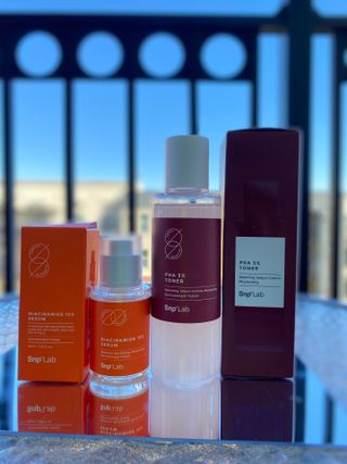 SNP LAB PHA  5 토너 150ml + 나이아신아마이드 10 세럼 32ml 세트 — 5점을 준 리뷰어가 2021년 10월 올린 사용 사진