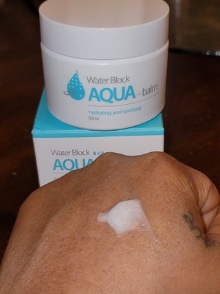 [THE SKIN HOUSE] Water Block Aqua Balm — 5점을 준 리뷰어가 2022년 4월 올린 사용 사진