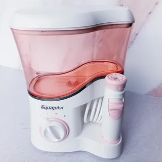 Aquapick AQ-350 물 Flosser 전기 치과 수조 치아 용 전문 구강 세정기 — 5점을 준 리뷰어가 2022년 4월 올린 사용 사진