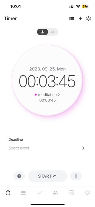 도트타이머 Metaverse time management app, Dote Timer ⏲️ 1 premium lifetime pass, 10 one-year subscriptions — 4점을 준 리뷰어가 2023년 9월 올린 사용 사진
