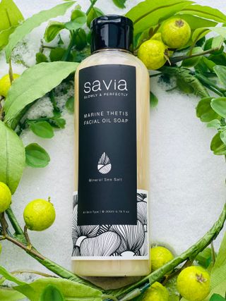 오바코 SAVIA MARINE THETIS FACIAL OIL SOAP — 3.5점을 준 리뷰어가 2022년 2월 올린 사용 사진