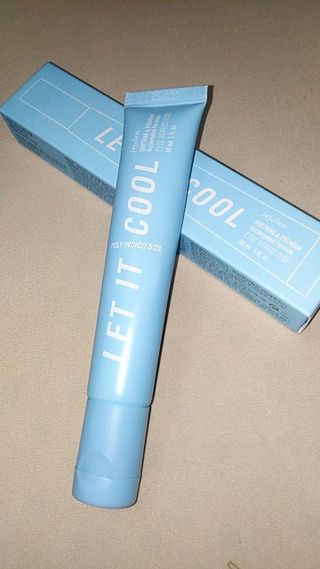 제주인디 렛잇쿨 폴리인디고 진정 리파인 크림 — 4.5점을 준 리뷰어가 2021년 6월 올린 사용 사진