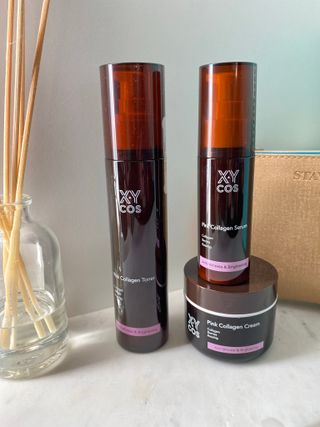 Pink Collagen Line [Toner, Serum, Cream] — 3.5점을 준 리뷰어가 2021년 10월 올린 사용 사진