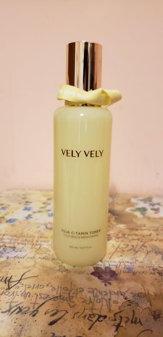 VELY VELY Yuja C-Tamin Toner — 4점을 준 리뷰어가 2021년 4월 올린 사용 사진