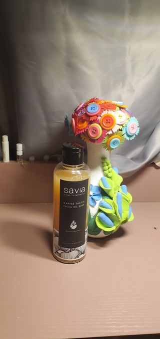 오바코 SAVIA MARINE THETIS FACIAL OIL SOAP — 3점을 준 리뷰어가 2022년 2월 올린 사용 사진