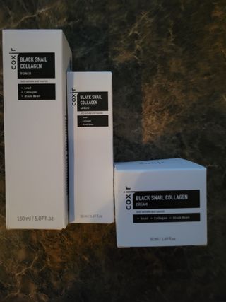 Black Snail Collagen Trio Set [Toner, Serum and Cream] — 5점을 준 리뷰어가 2021년 10월 올린 사용 사진