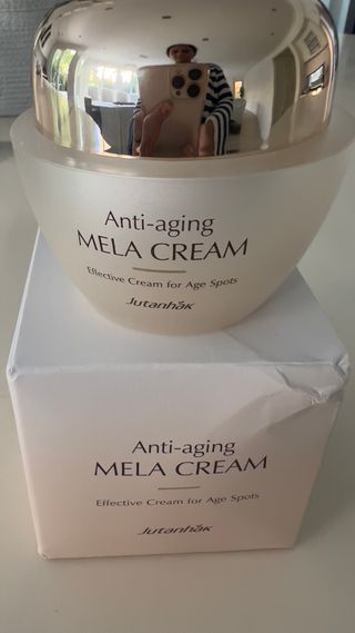 Jutanhak 안티에이징 멜라 크림 50ml / 1.69oz 잡티 &amp; 다크 스팟 케어 하이드레이팅 크림 — 5점을 준 리뷰어가 2022년 11월 올린 사용 사진