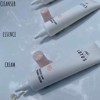 제주 보태니컬 선크림/더 퓨어 로터스 어메니티 세트/연꽃잎 마스크 - 진정 — 5점을 준 리뷰어가 2022년 8월 올린 사용 사진