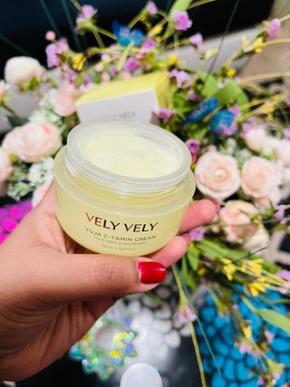 VELY VELY Yuja C-tamin Cream — 5점을 준 리뷰어가 2021년 4월 올린 사용 사진