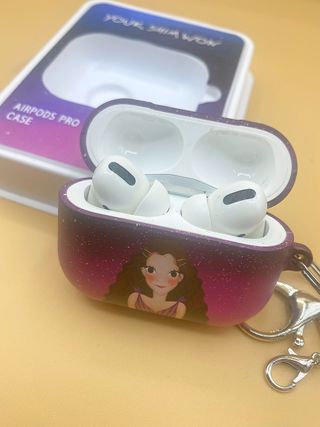 육심원 큐트 에어 팟 케이스 하드 커버 홀더 방수 파스텔 디자인 — 2점을 준 리뷰어가 2021년 7월 올린 사용 사진