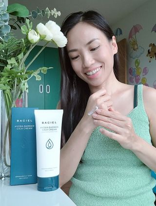 바시엘 BACIEL 바시엘 하이드라 베리어 시카 크림 — 5점을 준 리뷰어가 2021년 8월 올린 사용 사진