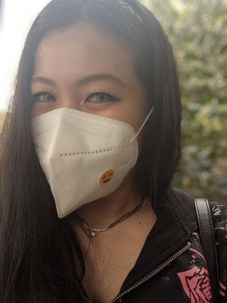 르무통 스피치 버블 아로마 마스크 패치 — 5점을 준 리뷰어가 2021년 4월 올린 사용 사진