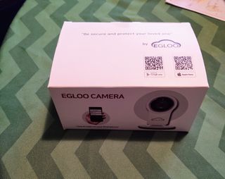 온습도 모니터와 스마트 리모컨이 탑재된 EGLOO cam S4 1080P Wi-Fi 스마트 카메라 — 3점을 준 리뷰어가 2021년 5월 올린 사용 사진