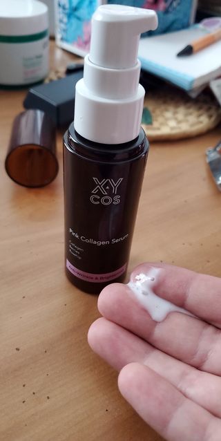 [Vegan] XYCOS Pink Collagen Serum — 5점을 준 리뷰어가 2022년 2월 올린 사용 사진