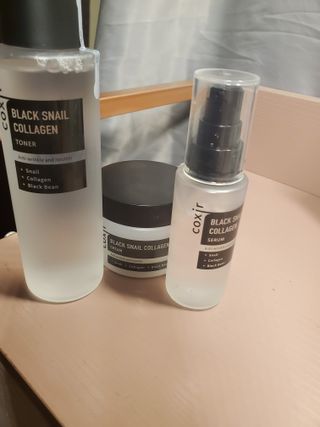 Black Snail Collagen Trio Set [Toner, Serum and Cream] — 4점을 준 리뷰어가 2021년 10월 올린 사용 사진