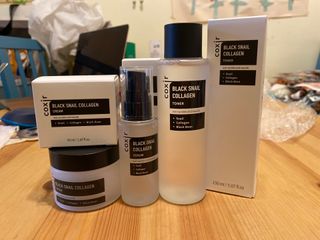 Black Snail Collagen Trio Set [Toner, Serum and Cream] — 5점을 준 리뷰어가 2021년 9월 올린 사용 사진