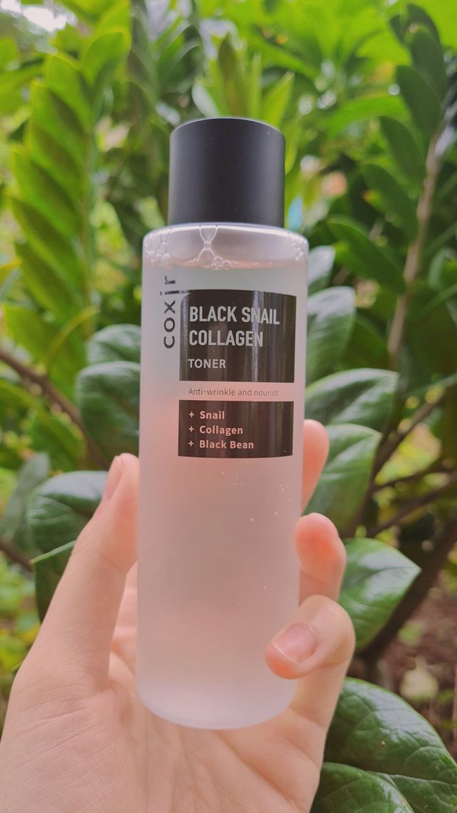 [Coxir] Black Snail Collagen Toner 리뷰 사진