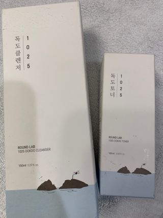 라운드 랩 1025 독도 토너 100ml — 5점을 준 리뷰어가 2021년 2월 올린 사용 사진